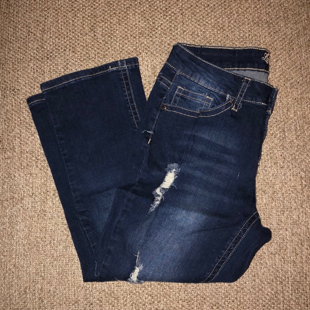 Love Indigo Premium Size 8 Crop Pants
